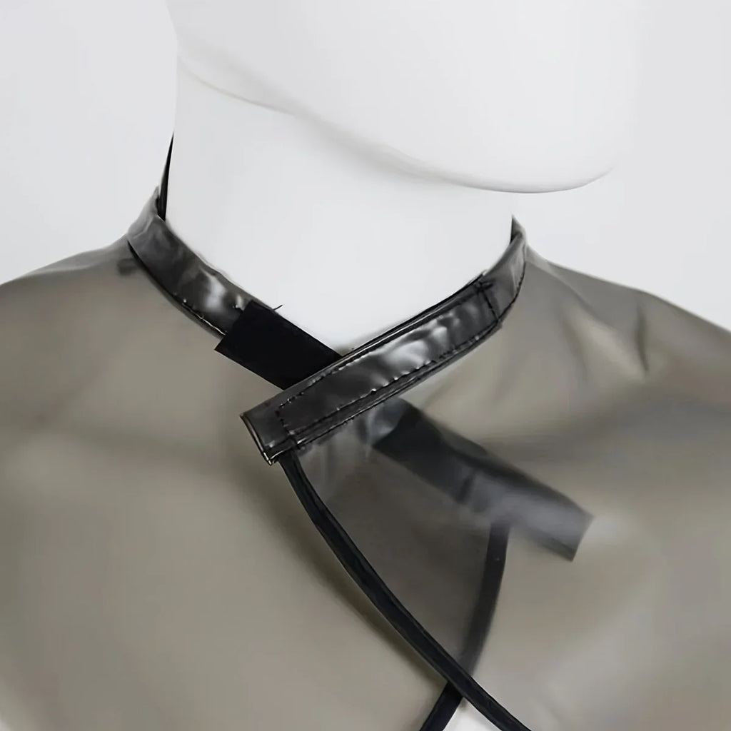 Men's and women's waterproof hair salon shawl, suitable for hairdressing, shampooing, dyeing hair, professional styling apron