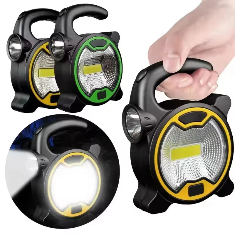 LED Mini Car Repair Emergency Worklight Super Bright Flashlight Outdoor Tent Camping Lights without Battery Emergency Light