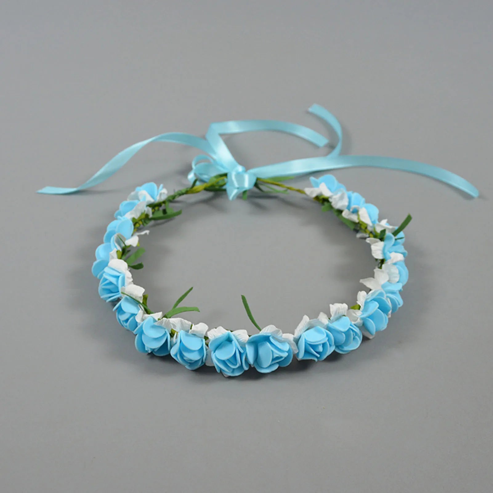 Bridal Flower Headband Bohemian Flower Crowns Floral Garland Wedding Wreaths Hair Vine Headpiece Wedding Hair Accessories