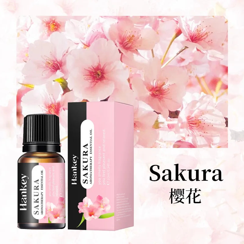 Multiple Aroma Aromatherapy Essential Oils Candles Making Diffuser Pure Nature Oil Water Soluble Humidifier Natural Flower Aroma