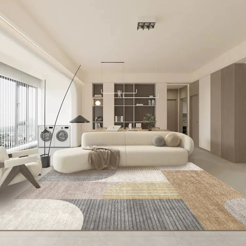 Large Area Carpets for Living Room Modern Style Bedroom Decor Plush Carpet Home Fluffy Soft Rug Thick Washable Bedside Floor Mat