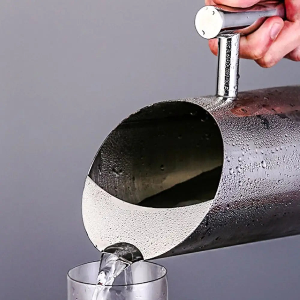 Coffee Jug 1/1.5/2L Stainless Steel Water Jug Large Capacity Straight Cold Kettle Splash Proof Silver/gold Pitcher KTV