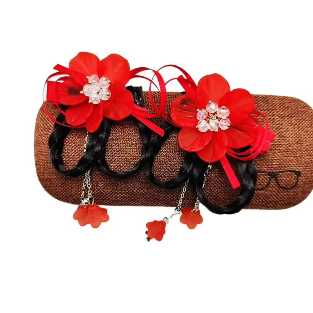 Duckbill Clip Bowknot  Hair Clip Wig Braid Head Wear Ancient Style  Hairpin Children Hair Clip Women Hair Accessories