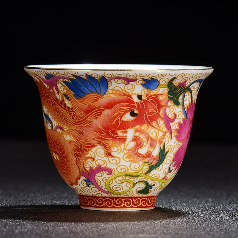 Ancient China Porcelain Vintage Aesthetic Cups Teeware Teware A Cup Of Tea Mugs Ceramic Accessories Handmade For Oolong Puer