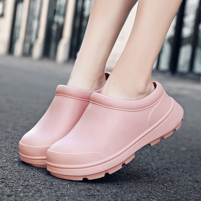 2025 Men Chef Shoes Women Non-slip Waterproof Oil-proof Kitchen Shoes Nurse shoes Work Shoes For Master Restaurant Sandal