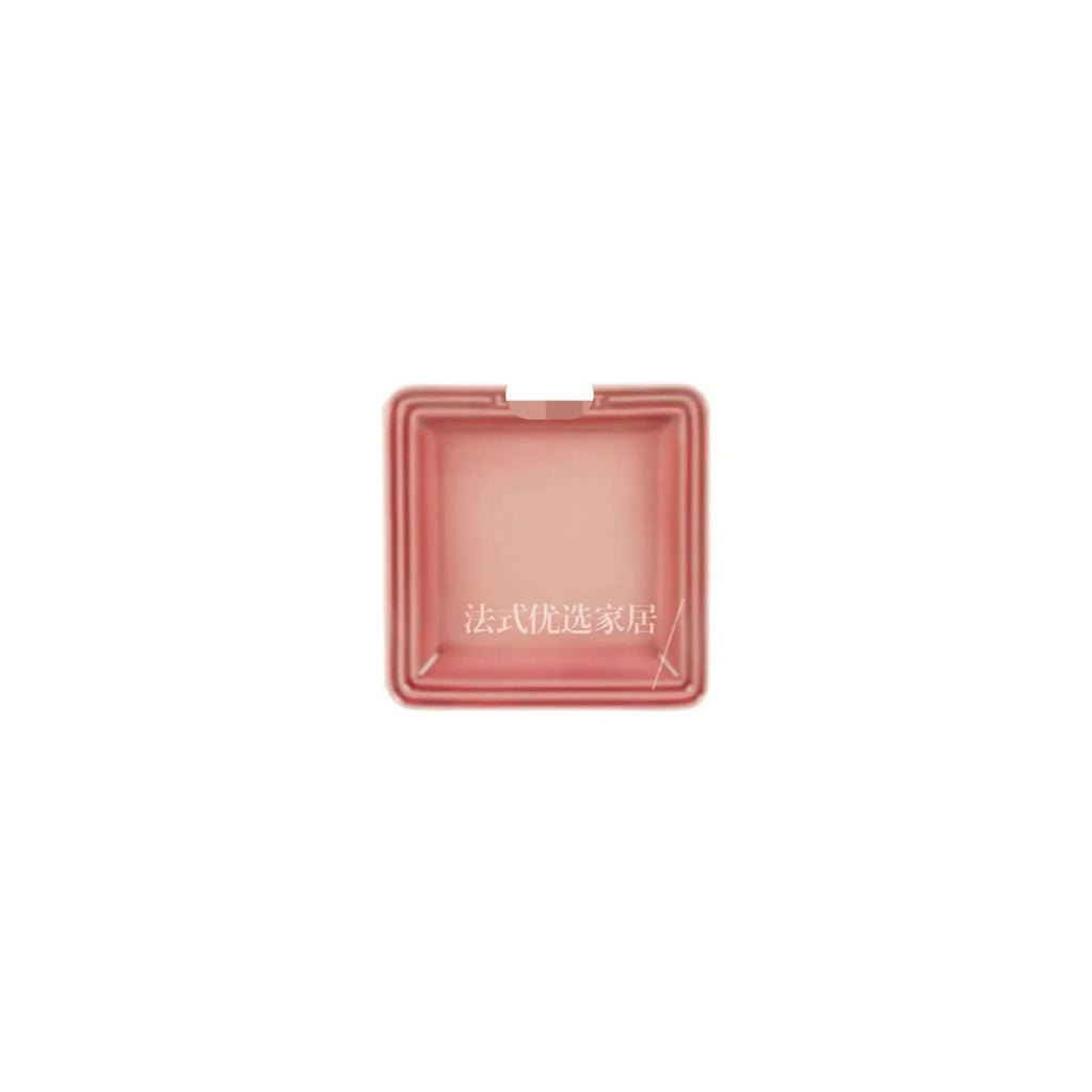 Square Plate French Cool Colorful Odd Shaped Plate Square Household Plates Steak Dish Trays Tableware