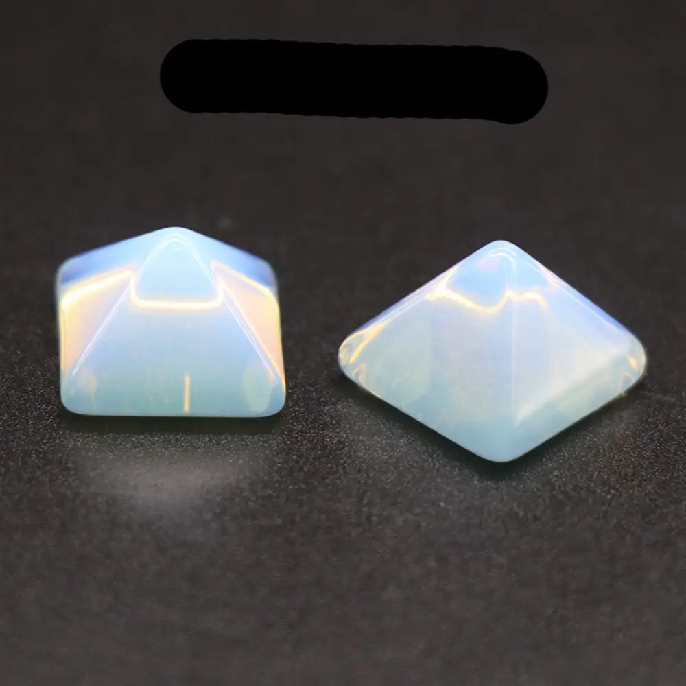 1pcs Natural Moonstone Crafts Luminous Labradorite Crystal Stone Decoration Ornament