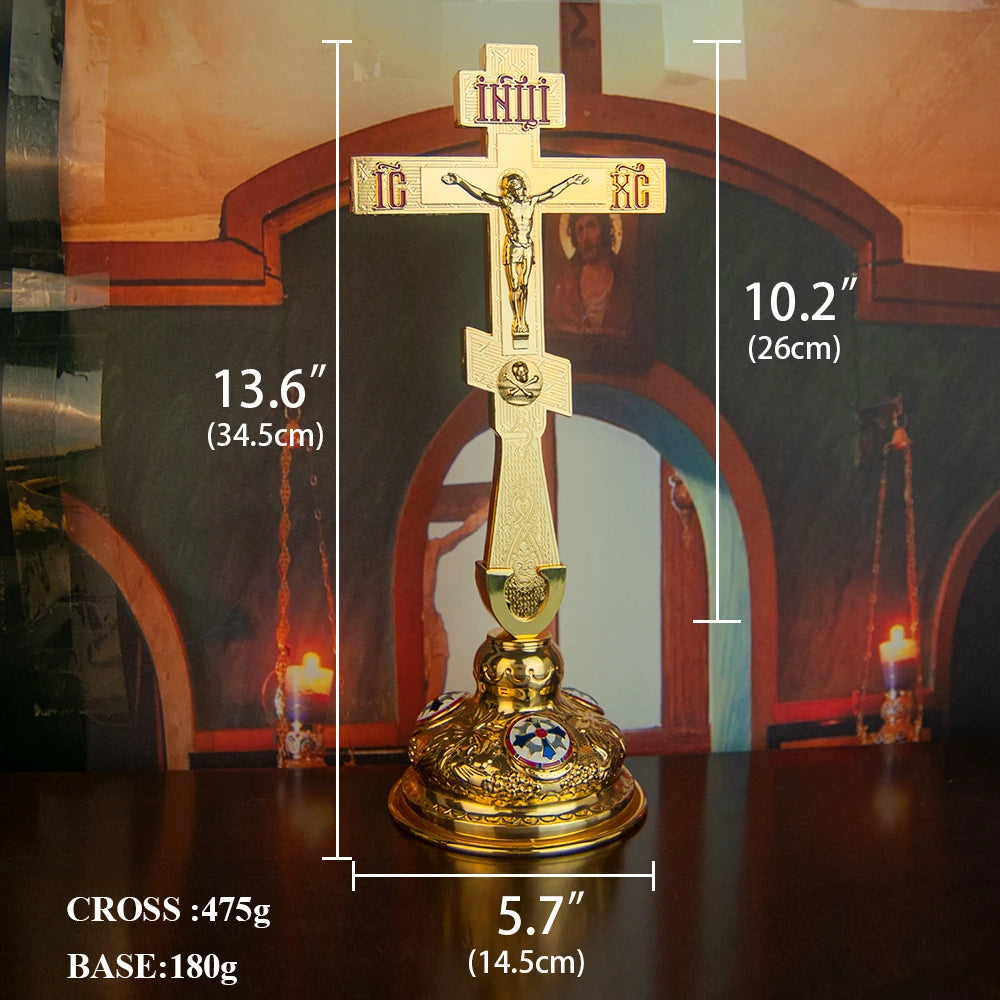Orthodox Greek Cross Blessing Cross Articulos Religiosos Catolicos Church Decoration Cruz Pectoral