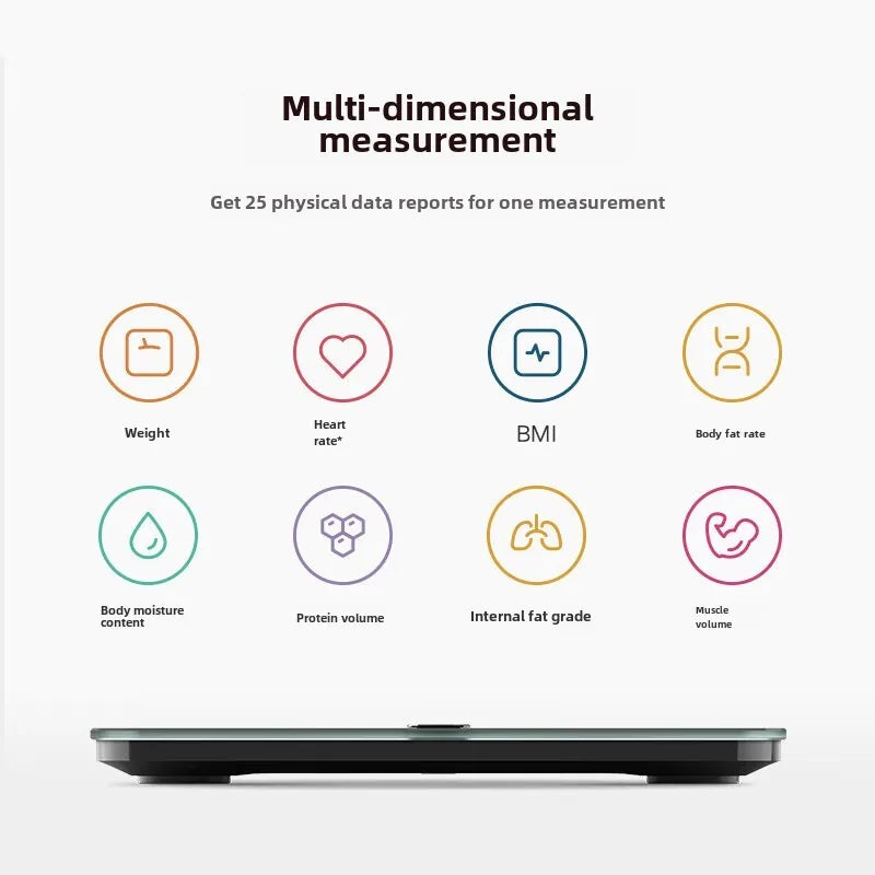 Xiaomi Mijia Body Fat Scale S400 Pro TFT Color Screen Bluetooth5.1 3.5in Smart Home Body Composition Scale Work with Mi Home App