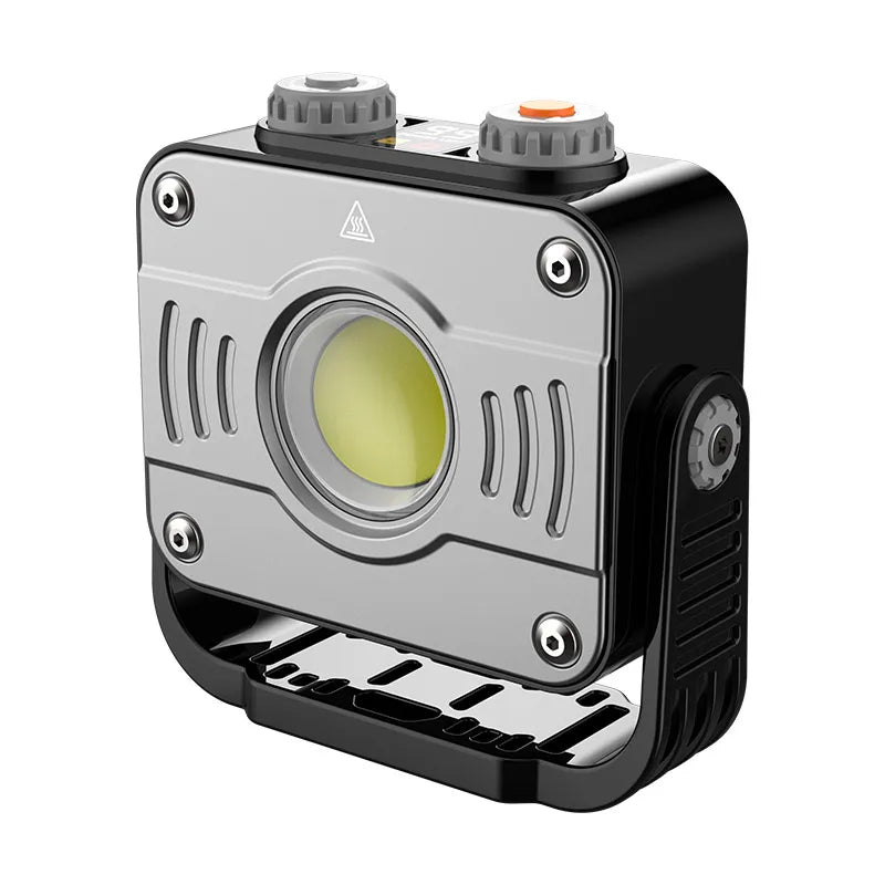 8000mAh Work Floodlight Strong LED COB Camping Tent Lamp Rechargeable Waterproof Emergency Portable Lanterns Stepless Dimming