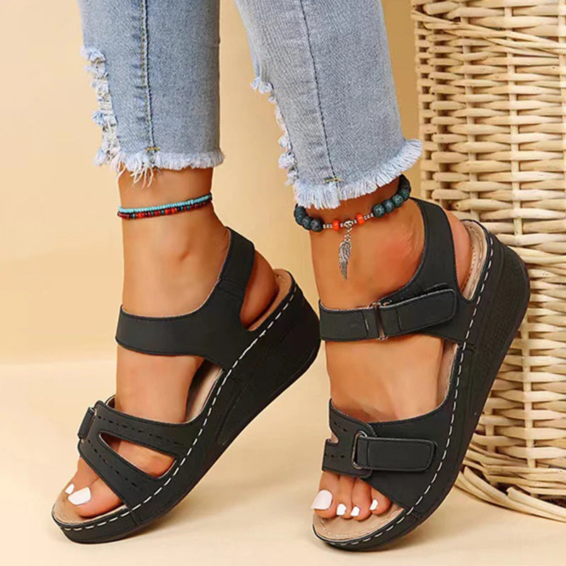 Summer Sandals Women Shoes Elegant Shoes Woman Outdoor Sandals Ladies Wedge Women's Shoes Party Women Sandal Female Footwear