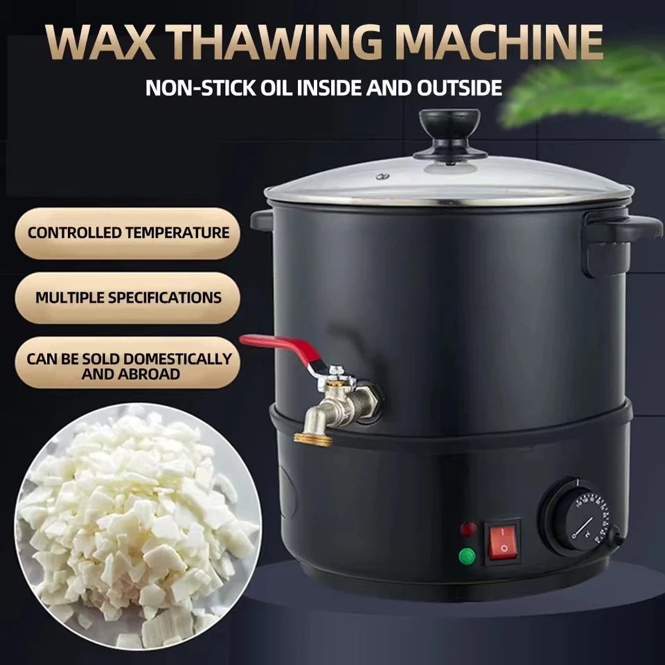 6L/8L/10L/20L Electric Wax Melting Pot Wax Melter for Candle Making Home DIY Warmer Heater Wax Maker Equipment