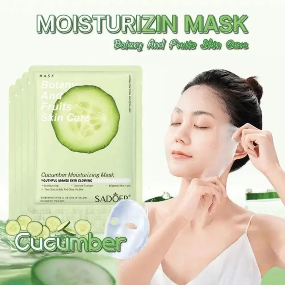 1PC Natural Plant Face Mask Beauty Skincare Masks Moisturizing Deeply Hydrating Facial Mask Face Care Cosmetics