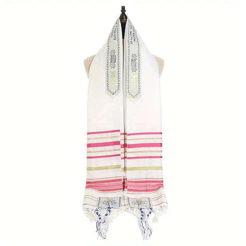 New Jewish Tallit Prayer Shawl Women Ladies Men assel Prayer Scarf Arabic Scarves Prayer Shawl Talis 52x180cm