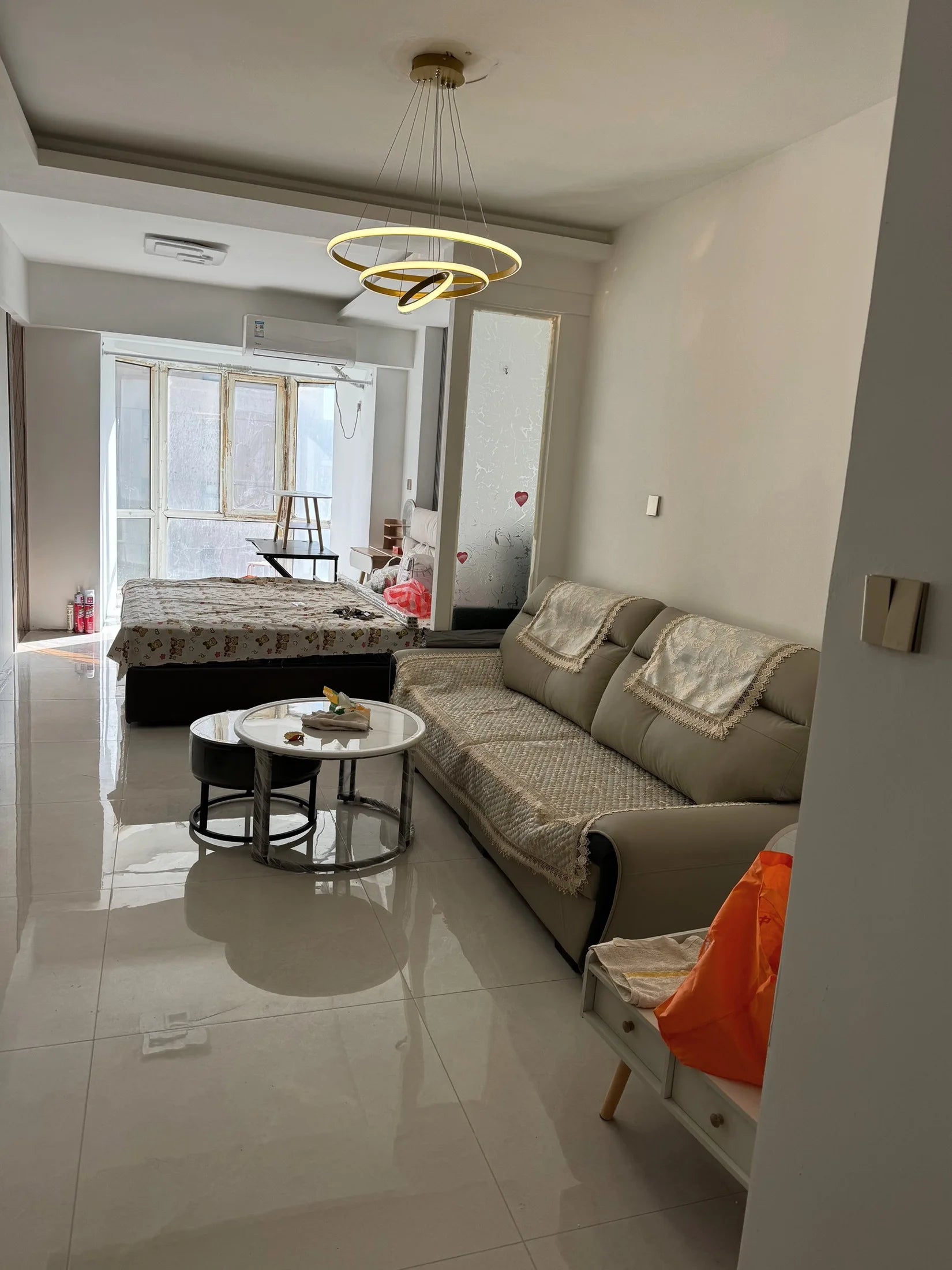 New Nordic minimalist and fashionable smart LED ceiling lights for bedrooms, living rooms, and main hall lights