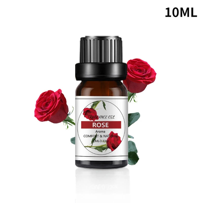 Multiple Aroma Aromatherapy Essential Oils Candles Making Diffuser Pure Nature Oil Water Soluble Humidifier Natural Flower Aroma