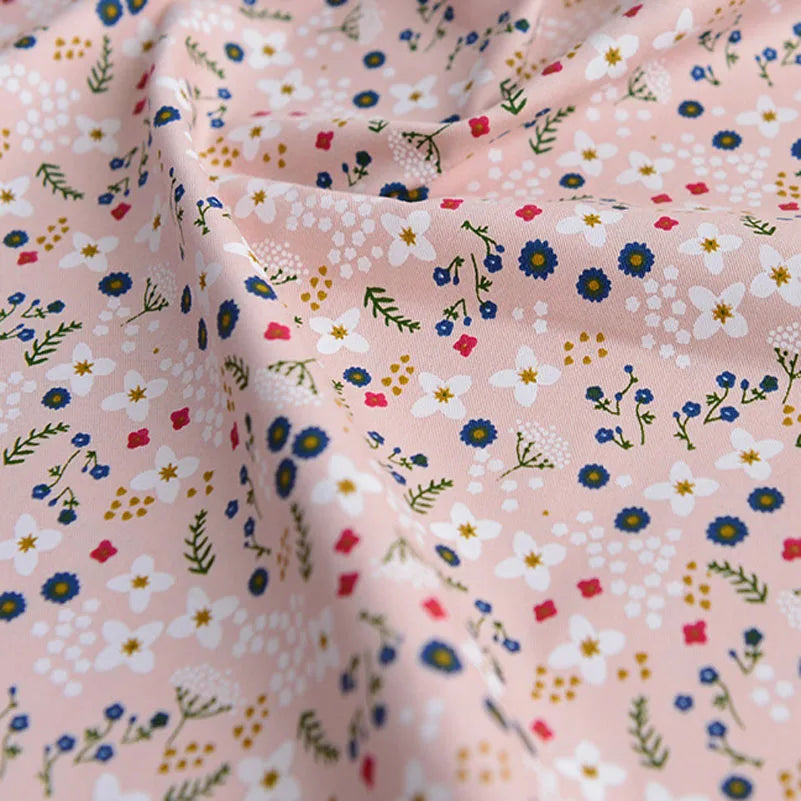 Liberty Quilting Fabric Twill Cloth for Patchwork Needlework Accessories by Half Meter
