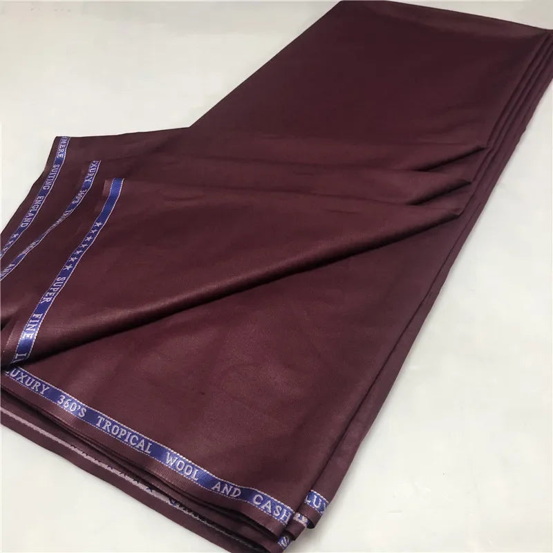 5 Yards TR Material Cashmere Cloth African Soft TR Men Fabric with High Quality Men Material for Man Garment TX120602