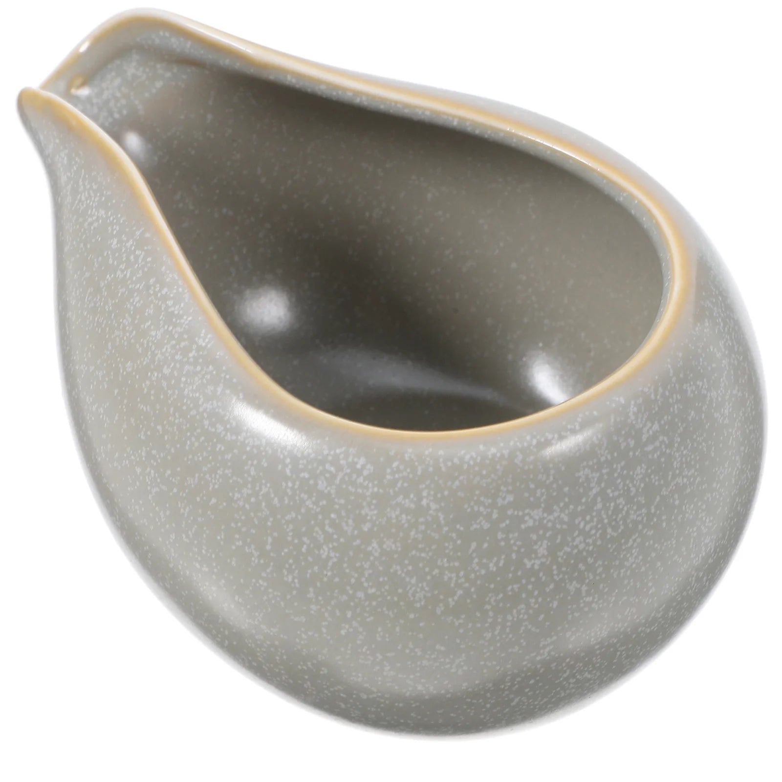 Mini Ceramic Milk Pitcher Round Spout Sauce Dispenser Gravy Boat Coffee Syrup Jug Kitchen Dining Bar Supplies Nordic Style