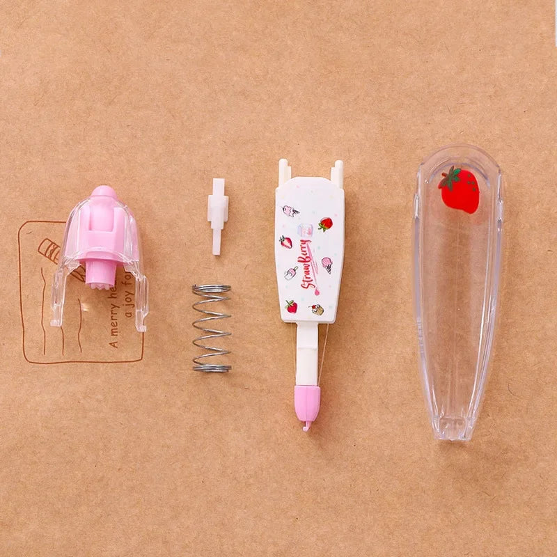 1pc Cartoon Kawaii Correction Tape for Children Students Staff Press Type Correction Tape Paper Stationery DIY