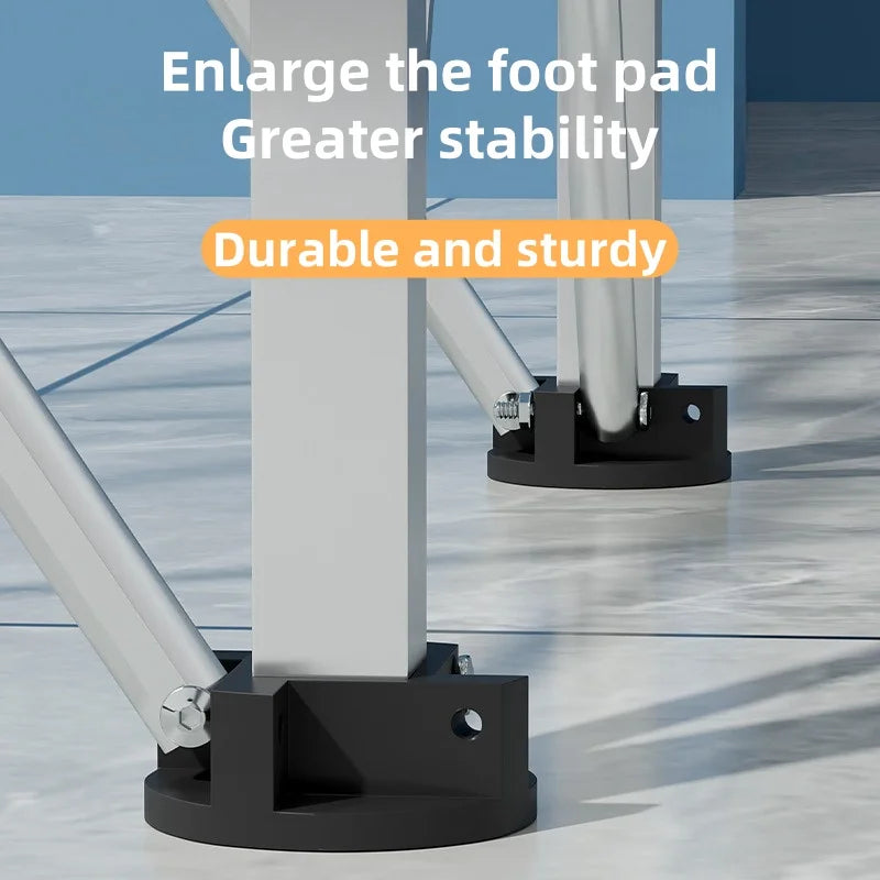 ALLSOME Strut Work Table Stainless Steel Portable Work Sawhorse Support Quick Telescopic Workbench Woodworking Tool