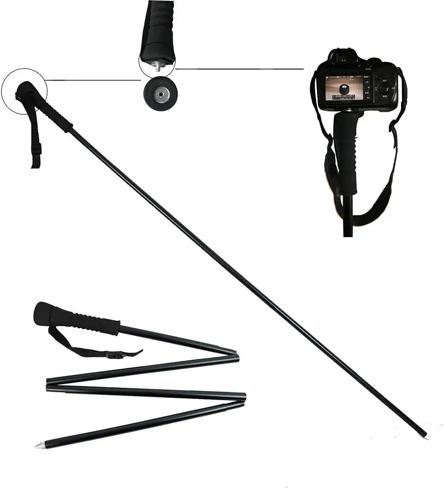 Aventik Fold-able Wading Staff Water Depth Safety Aluminum Body Corrosion Resistance