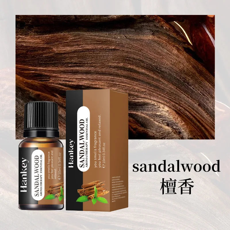 Multiple Aroma Aromatherapy Essential Oils Candles Making Diffuser Pure Nature Oil Water Soluble Humidifier Natural Flower Aroma