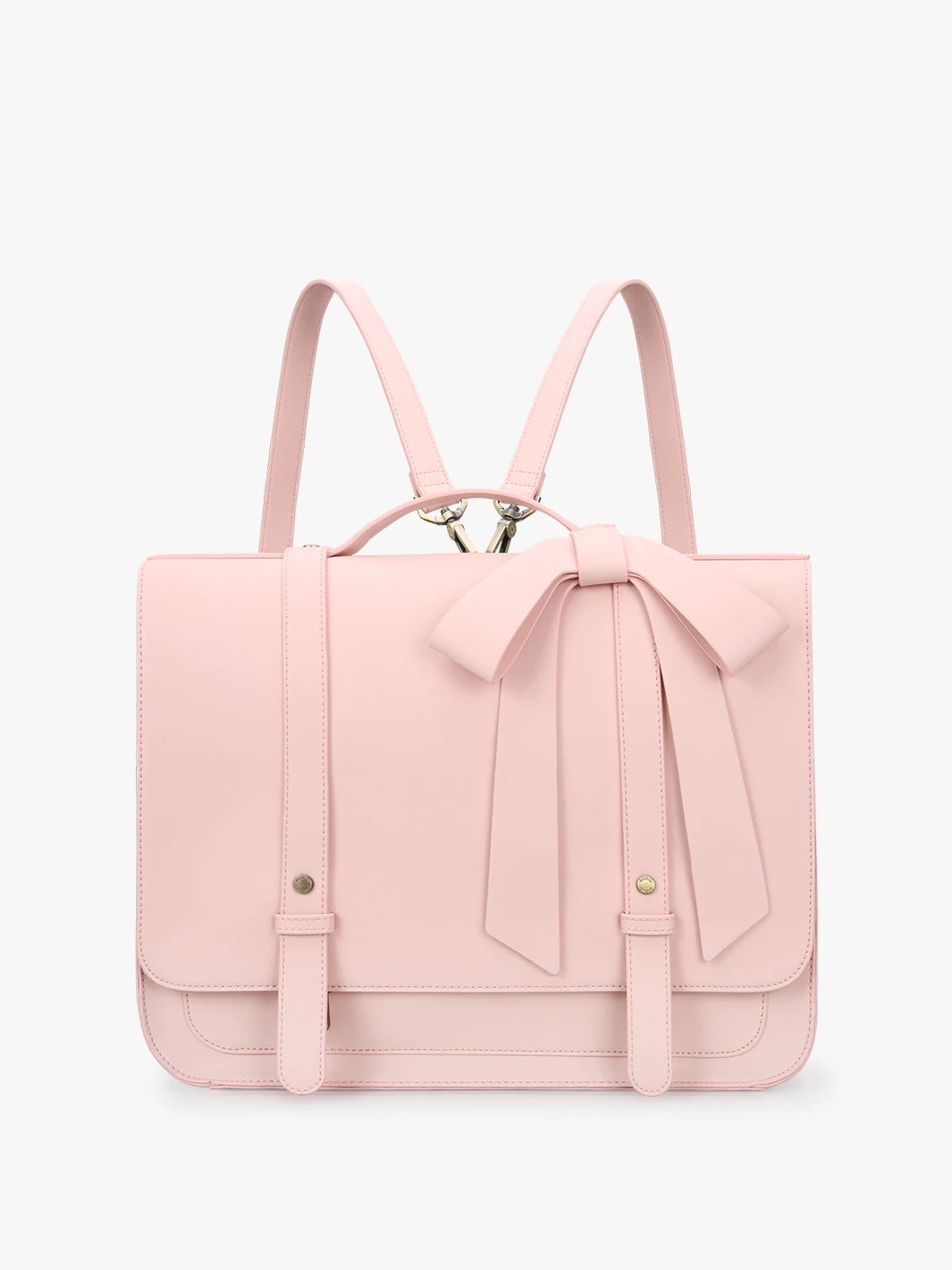 ECOSUSI Bags for Women Courier bags PU Leather 14'' Laptop Bag Satchel female Shoulder Bag for College Travel square bag