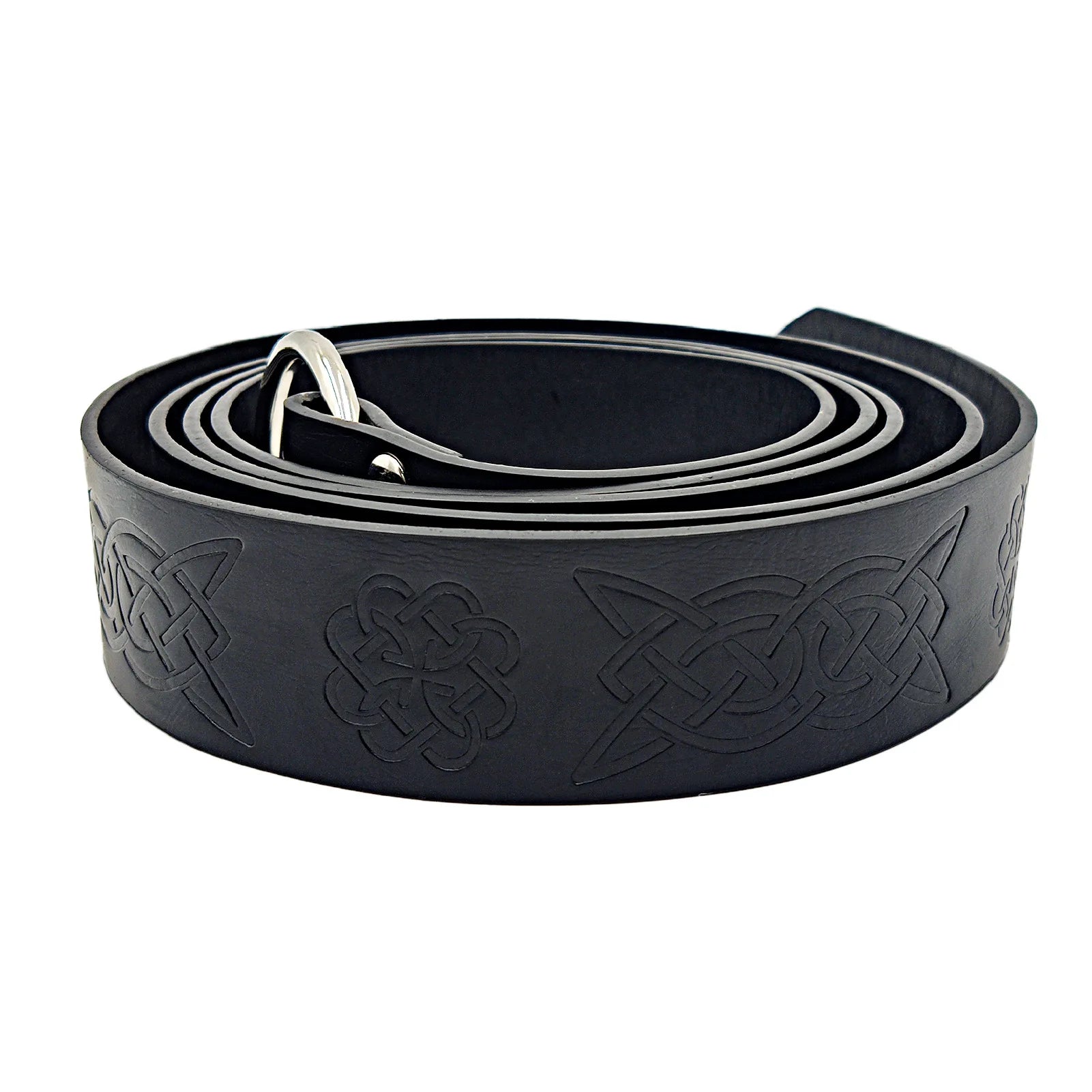 Medieval Embossed  Vegvisir PU Leather Belt Retro Renaissance Knight Belt Viking  Medieval Accessories Renaissance