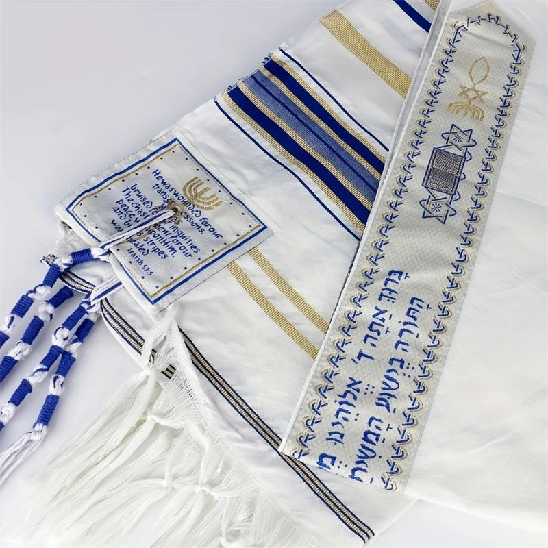 New Jewish Tallit Prayer Shawl Women Ladies Men assel Prayer Scarf Arabic Scarves Prayer Shawl Talis 52x180cm