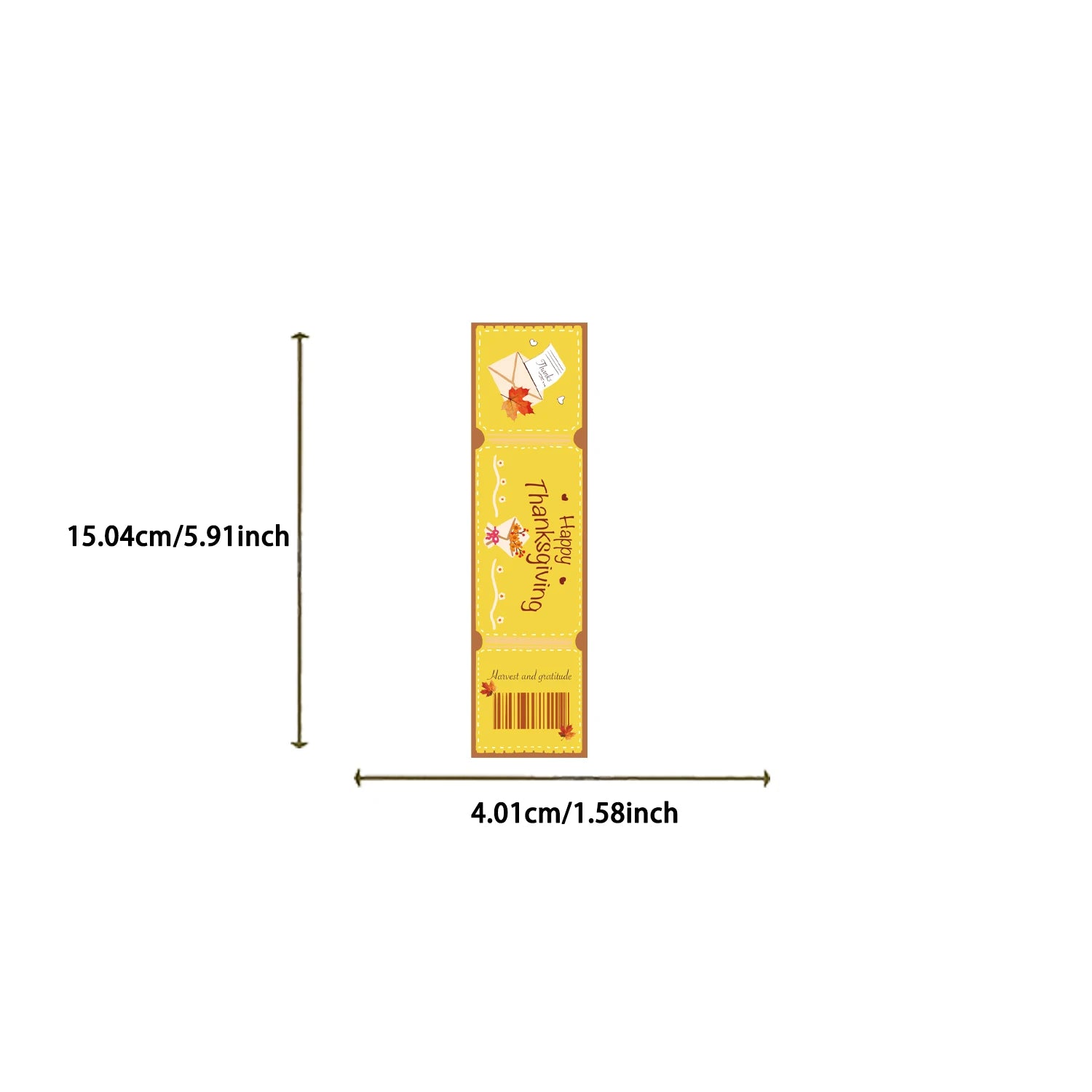 30pcs Thanksgiving Day Autumn Limited Edition Bookmarks Suitable for Teachers, Readers, Birthday Gifts
