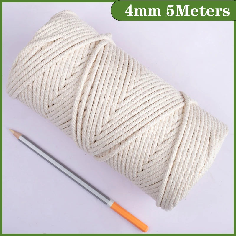 Natural Vintage Jute Rope String 1/2/3/4/5/6/8/10mm DIY Jute Cord  Twine Ribbon Crafts Sewing Handwork Gift Wrap Home Decoration