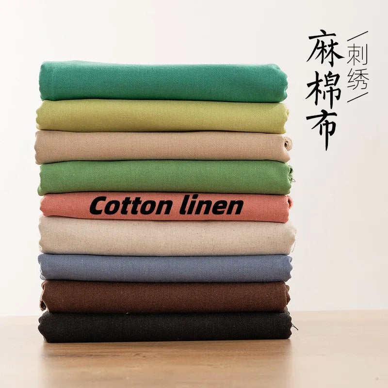 Embroidery Cloth Linen Cotton Cloth Hand Embroidery Cloth Diy Needle Thread Live Hand Embroidery Cross Stitch Embroidery Cloth